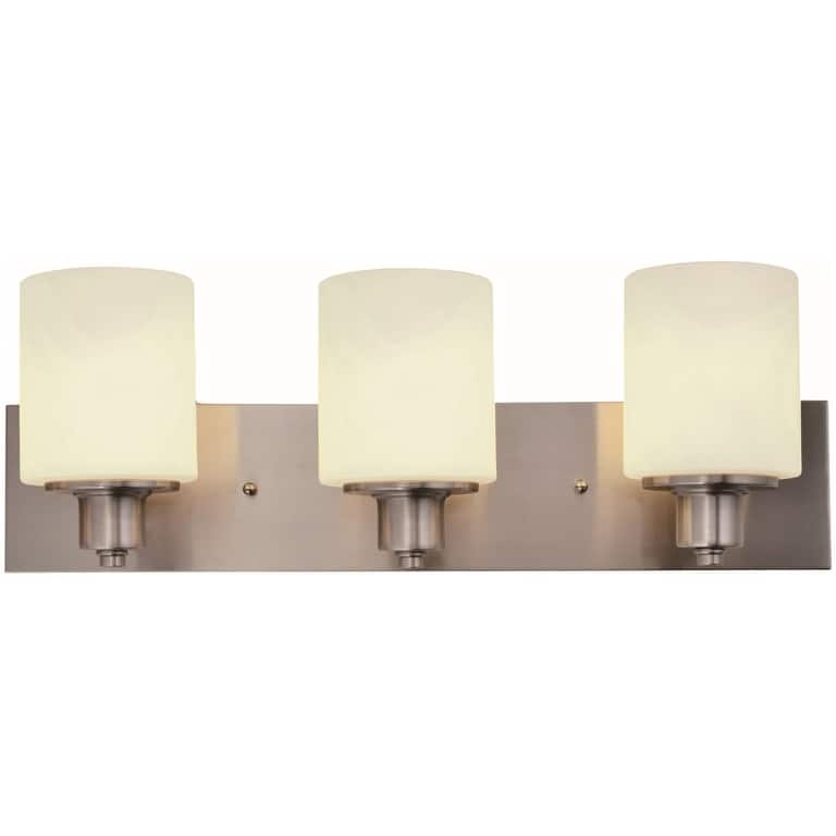 Design House Dane 3 Light 24" Wide Bathroom Vanity Light - Satin Nickel