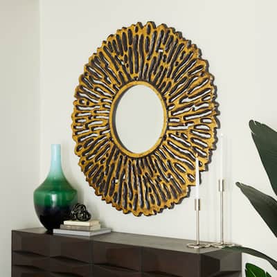 Pine Glam Wall Mirror - 48"W, 48"H