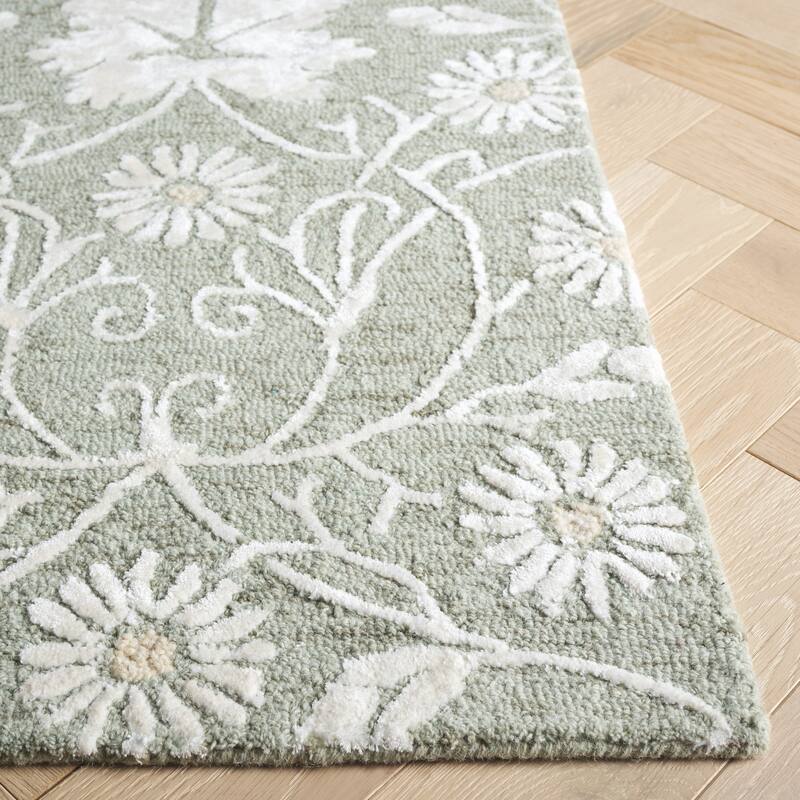 SAFAVIEH Handmade Glamour Hadwiga Wool Rug