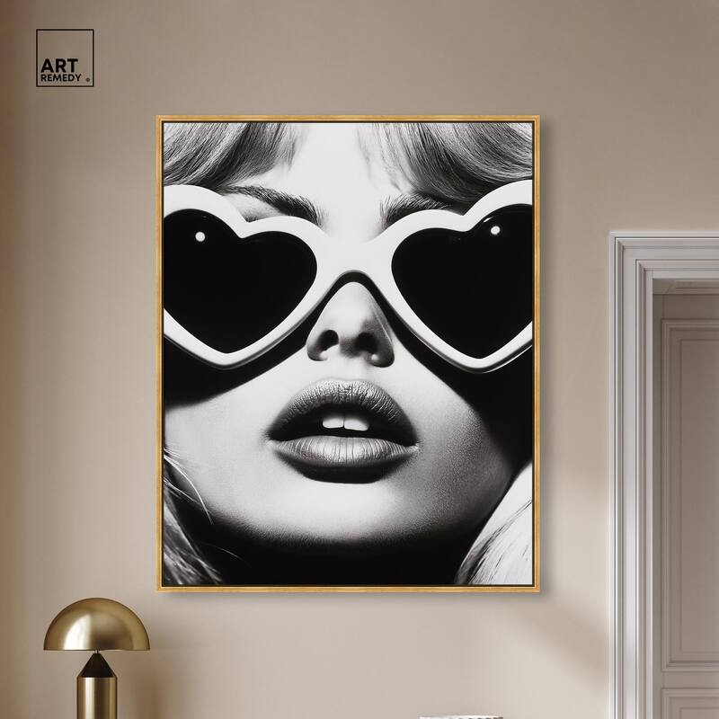Love Through the Lens Canvas by Art Remedy