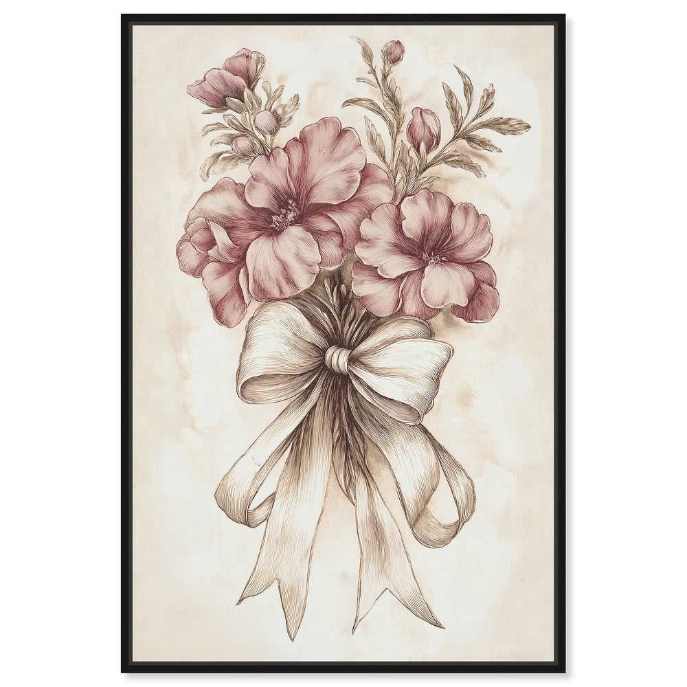 Tied with Tenderness I Canvas by Art Remedy