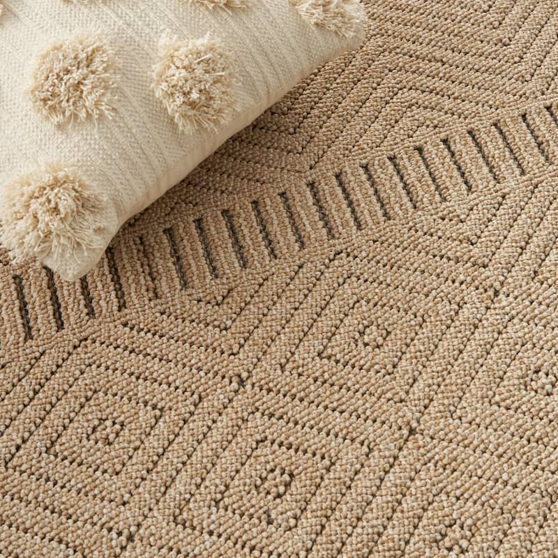 Nourison Elwood Moroccan Geometric Area Rug