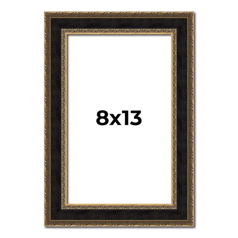 8x13 Frame Gold Antique Vintage Sold Wood Picture Frame | 1.75 Inch