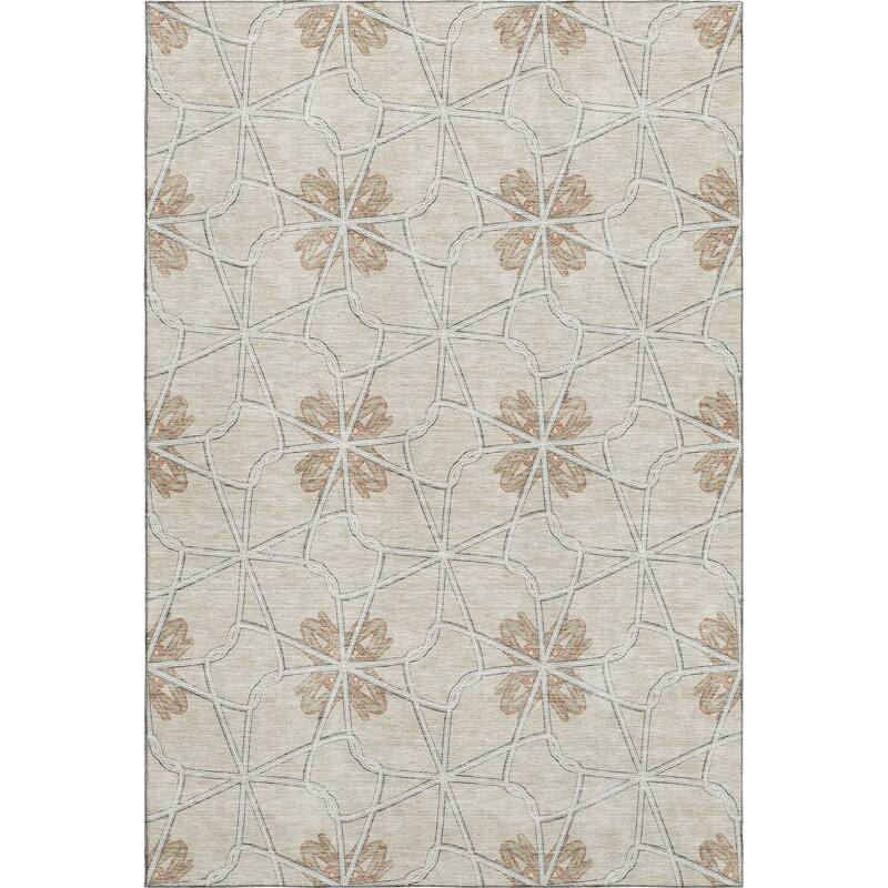 Premium Washable Super Soft Contemporary Tangle Mayfield Rug
