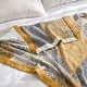 preview thumbnail 13 of 24, 100% Cotton Jacquard Throw Blanket, Paisley Floral Breathable Lightweight Soft Bed Sofa Blanket