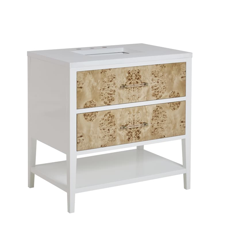 James Martin Vanities D804-V36 Olena 36" Single Basin Wood Vanity
