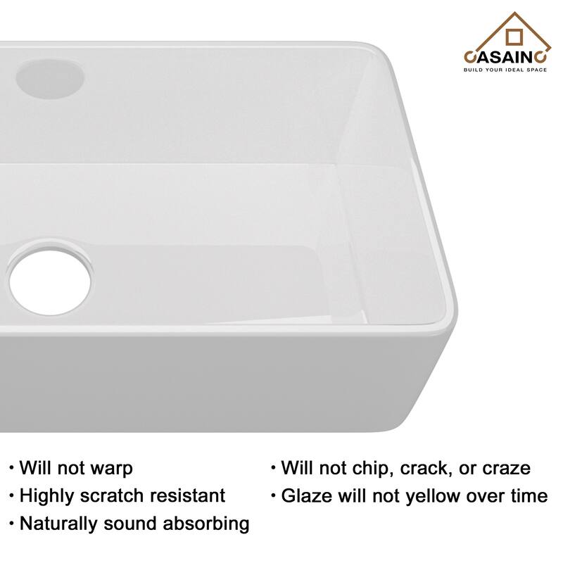 Farmhouse/Apron-Front Single Bowl Fireclay Kitchen Sink with 3-Function Pull-Down Kitchen Faucet, Grid, and Basket Strainer