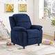 preview thumbnail 8 of 21, Kids Recliner Chair, Toddler Ergonomic Adjustable Lounge Sofa Blue