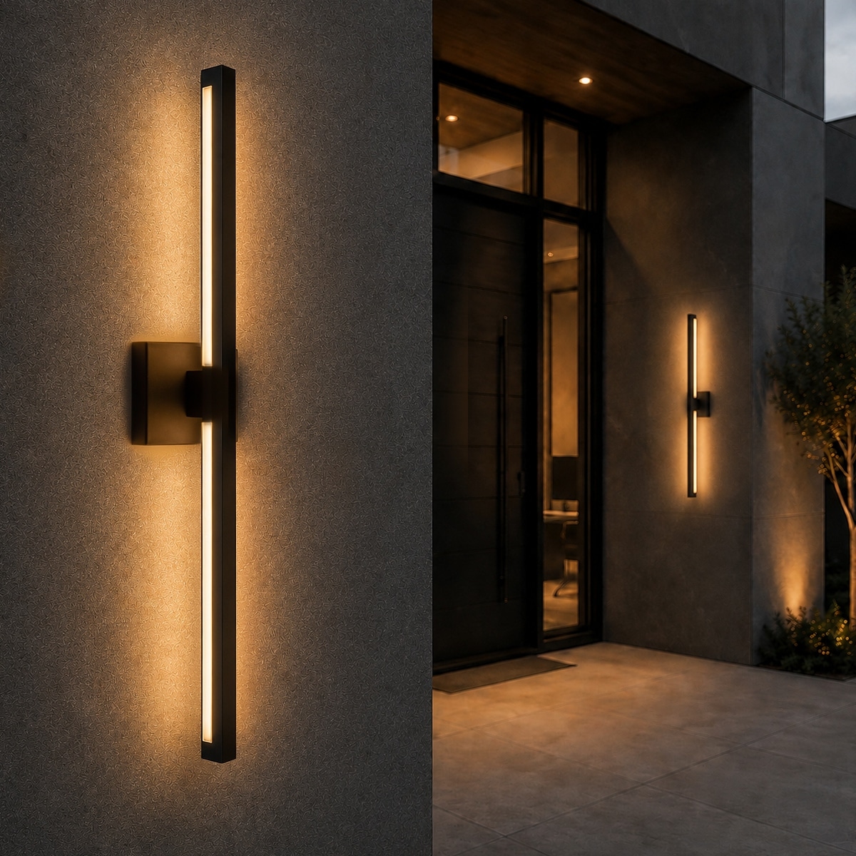 Modern Outdoor Led Wall Sconce