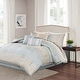Roomfitters 7 Piece King Modern Greek Key Geometric Comforter Set Bed ...