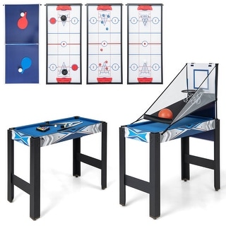 Costway 6-In-1 Combo Game Table Multi Game Table Space saving Game - See Details