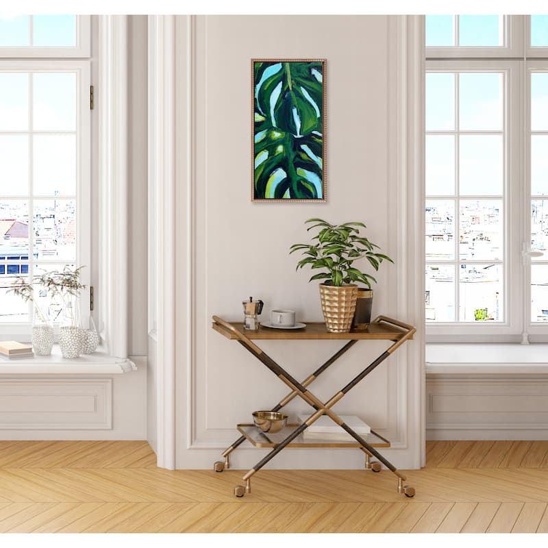 Kate and Laurel Sylvie Beaded Blank Framed Canvas