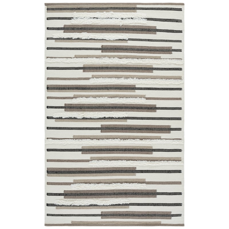 SAFAVIEH Handmade Kenya Herta Striped Wool Rug