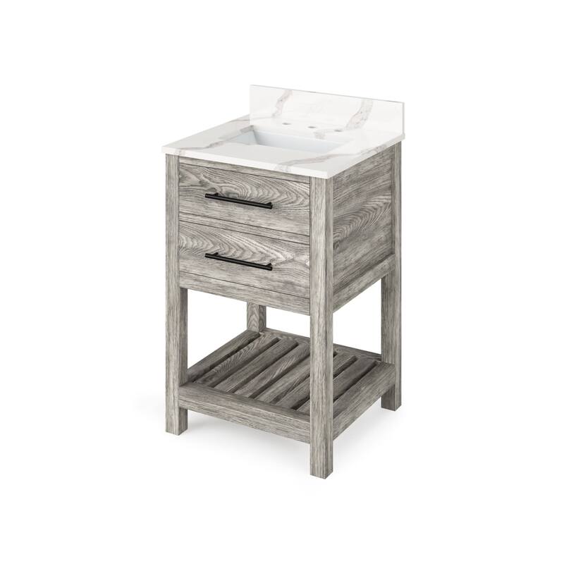 Jeffrey Alexander VKITWAV24R-QUARTZ Wavecrest II 24" Free Standing