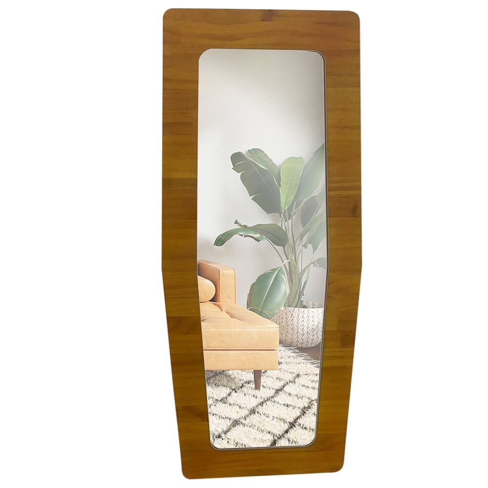 18X42 Wide Wood Frame Mirror