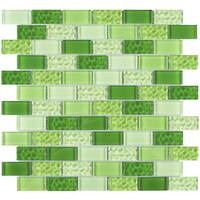 Buy Green Glass Backsplash Tiles Online At Overstock Our Best Tile Deals