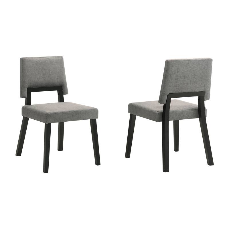 Channell Mid-Century Modern Upholstered Wood Dining Chairs - Set of 2/4/6