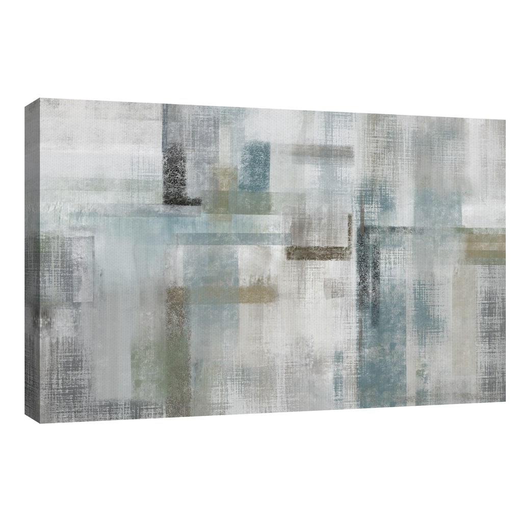 Bits and Pieces Light by Nan Canvas Art Print