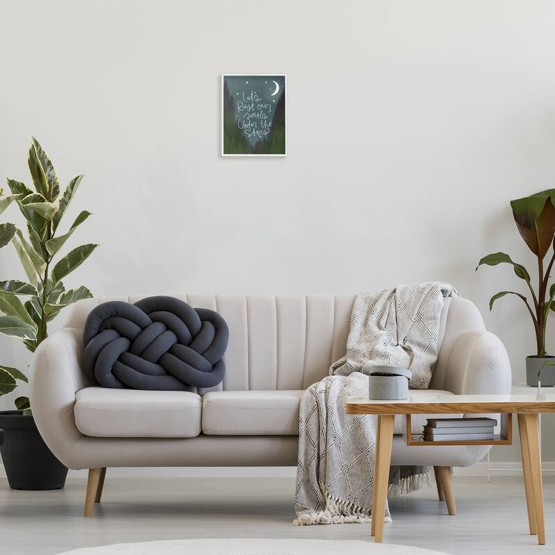 Stupell Rest Our Souls Under Stars Framed Giclee Art Design By Mandy Ford Art + Illustration