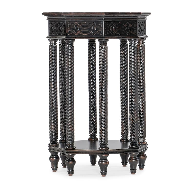 Hooker Furniture 6750-50002 Charleston 16" Wide Wood Top Cherry Table - Black Cherry