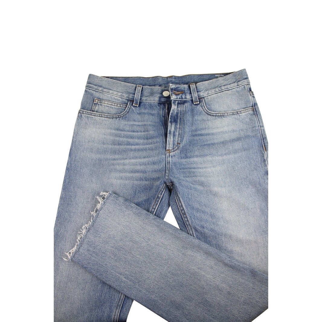 women's bleach wash jeans