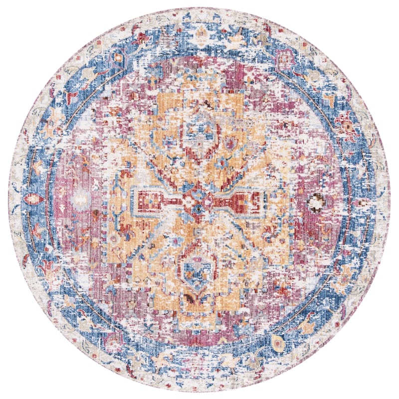 SAFAVIEH Bristol Yaprak Vintage Boho Oriental Polyester Rug