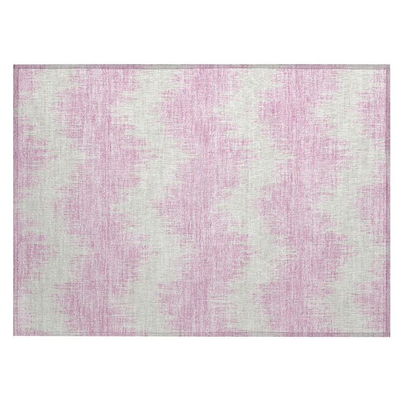 Machine Washable Indoor/ Outdoor Chantille Chevron Modern Rug