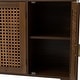 preview thumbnail 33 of 41, Gius Contemporary Multifunctional Manufactured Wood Frame Sideboard with Beech Wood Doors by HULALA HOME