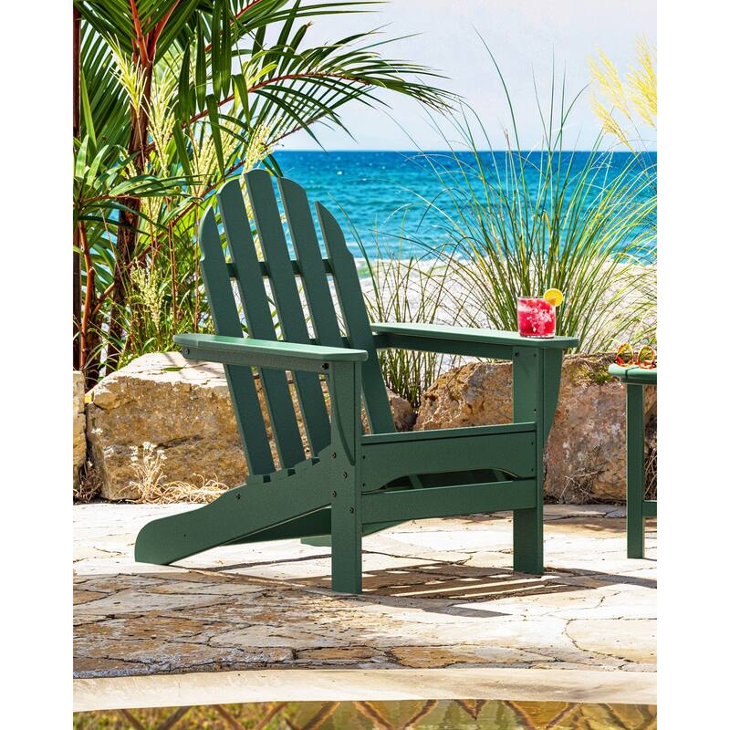 POLYWOOD Classic Plastic Outdoor Adirondack Chair