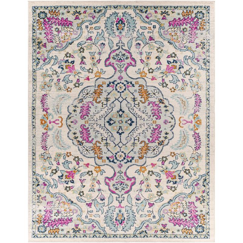 Livabliss Alfombra Machine Washable Plush Area Rug