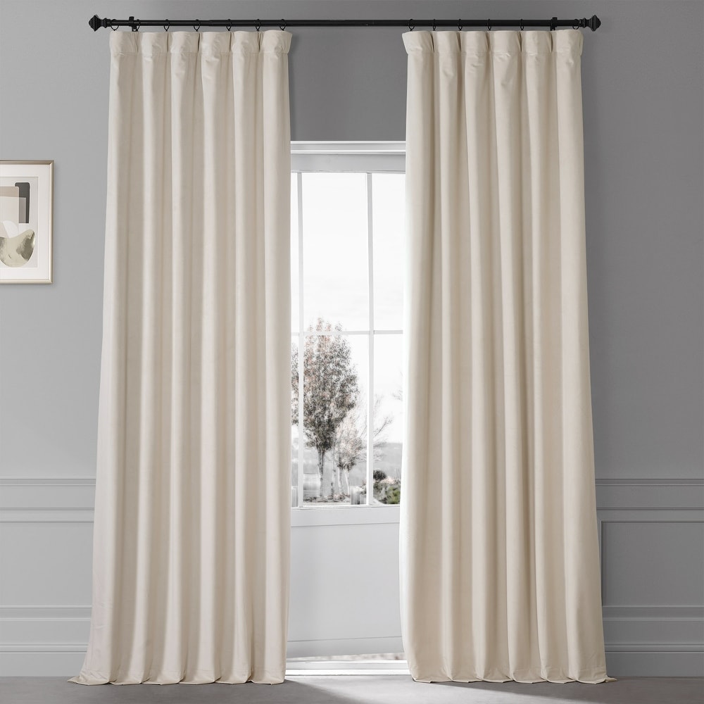 Cream sales colored curtains
