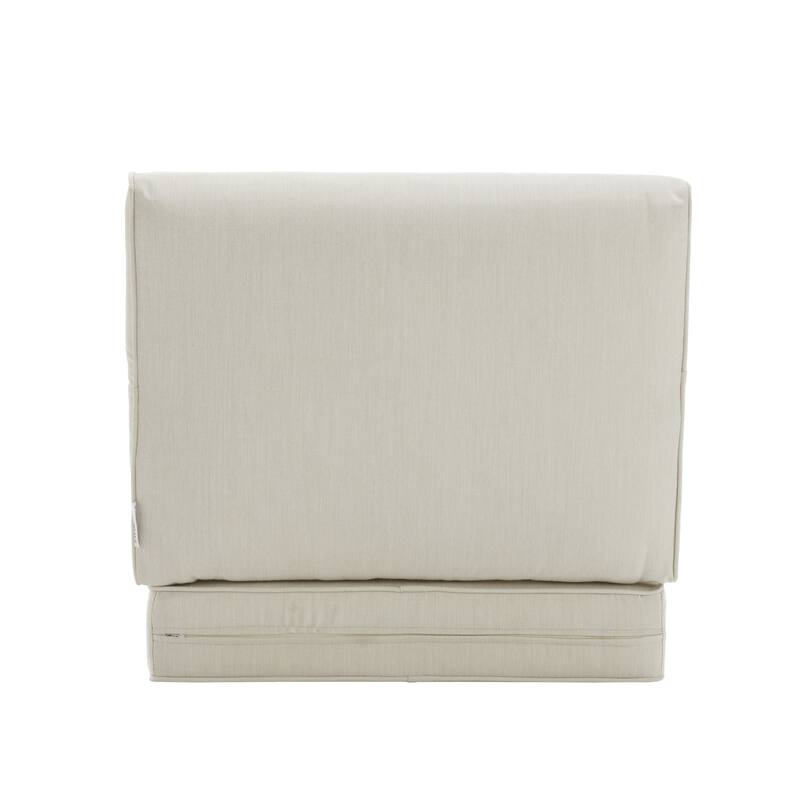 Sunbrella 24"x23"x5" Thick Cushion Outdoor Deep Seat/Back Cushion