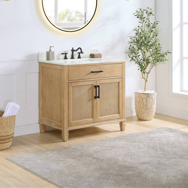 Altair Solana Bath Vanity Base without Top and Sink, no Mirror