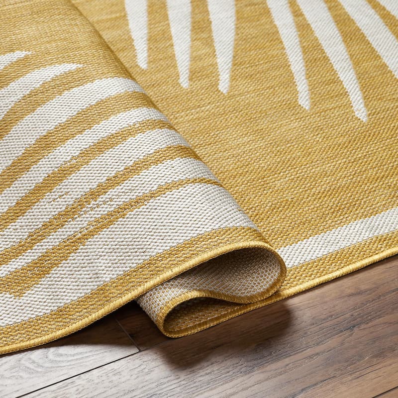 Livabliss Long Beach Outdoor Safe Tropical Area Rug