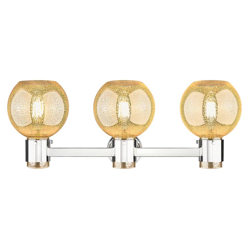Innovations Lighting 464-3W-G464B-7ME Lawton Sphere 3 Light 24" Wide
