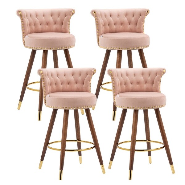 Upholstered counter height chairs set of 4 deals