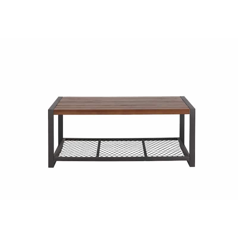 Coffee Table with a Natural Reclaimed Wood Finish