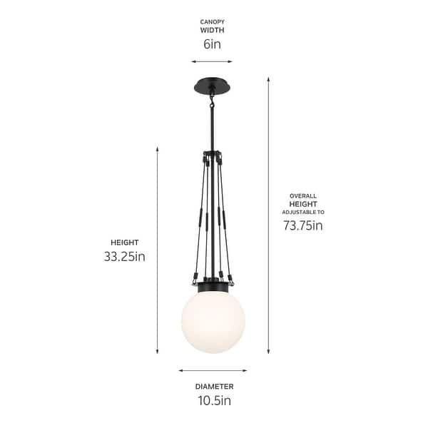 Kichler Direct-to-Ceiling Extension Cord 20