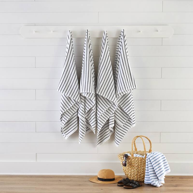 Becky Cameron Ultra Soft Plush Cotton Cabana Towels