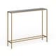 preview thumbnail 21 of 34, SEI Furniture Ham Long Narrow Console Table with Mirrored Top