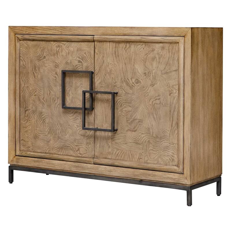 Uttermost Paltrow Burl 2 Door Cabinet
