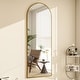 preview thumbnail 14 of 30, Metal Arch Full Length Mirror Floor Mirror Wall-Mounted