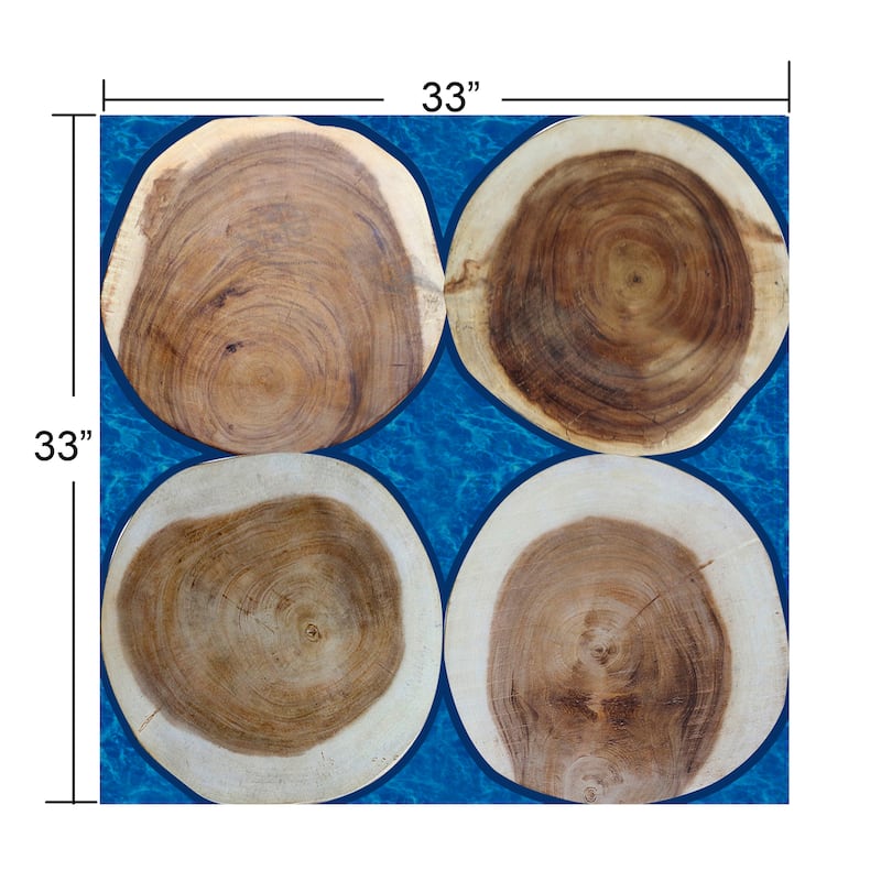 Natural Wood Live Edge Slab for DIY Tabletop or Home Decor