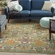 preview thumbnail 8 of 13, Nourison Allur Contemporary Boho Floral Medallion Area Rug