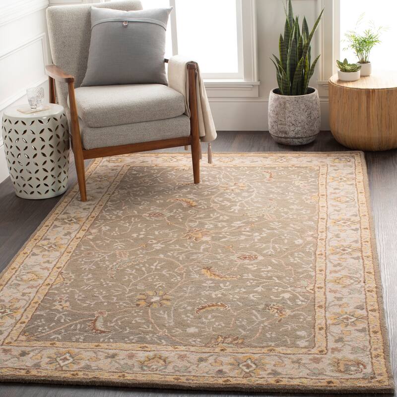 Toby Hand Tufted Traditional Area Rug