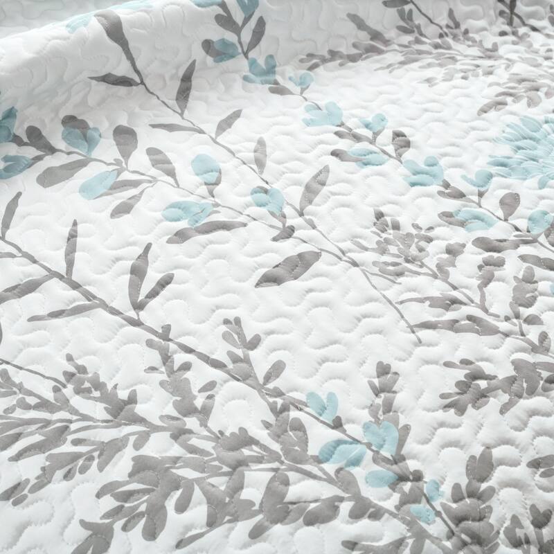 Lush Decor Copper Grove Patos Reversible 3-piece Quilt Set