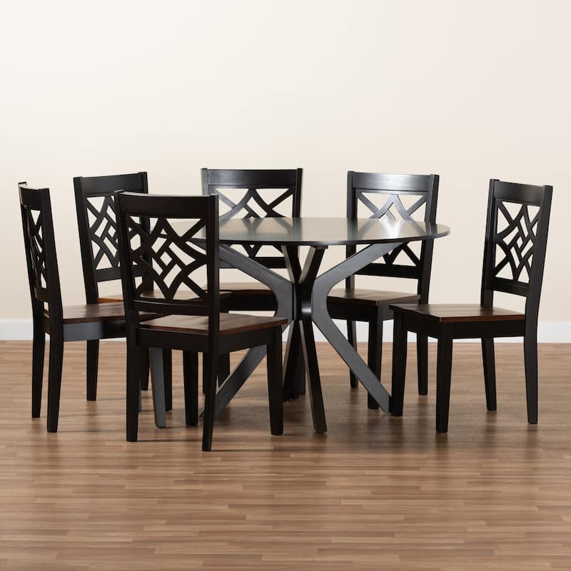 Miela Modern and Contemporary 7-PC Dining Set