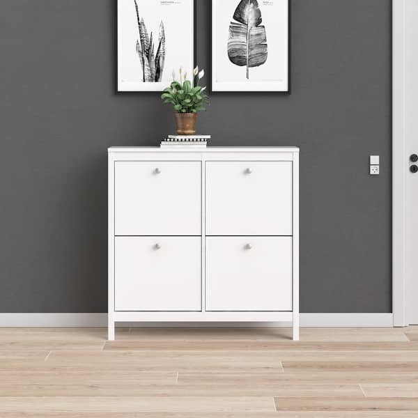 slide 2 of 38, Porch & Den Madrid 4-Drawer Shoe Cabinet