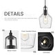 preview thumbnail 10 of 20, 1-Light Adjustable Kitchen Pendant Light