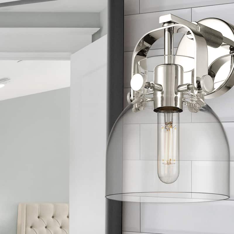 Innovations Lighting 423-1W-5-7 Pilaster II Bell Sconce Pilaster II